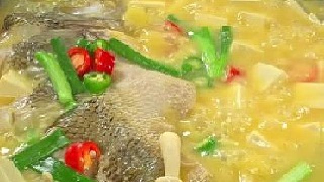 酸汤鲈鱼 酸爽开胃 好吃到连汤都不剩