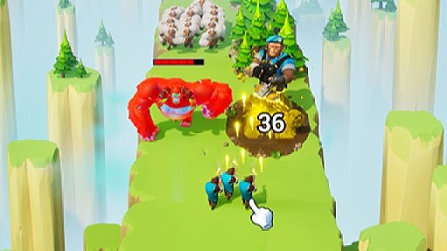 解锁沼泽雕像升级兵种战斗