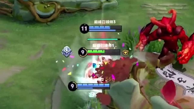 吕德华指挥游戏节奏，婉儿围绕老夫子打，平推局轻松拿捏！