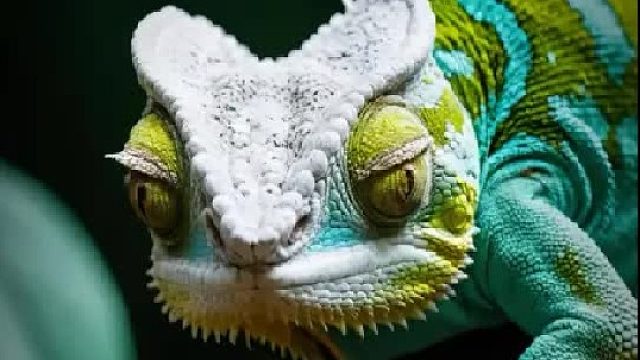 变色龙：丛林伪装狙击手，一身黑科技生物，善于随环境变化变颜色