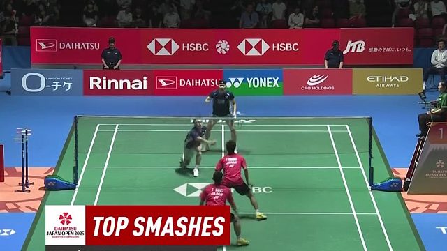 2025日本羽毛球公开赛-杀球精彩集锦