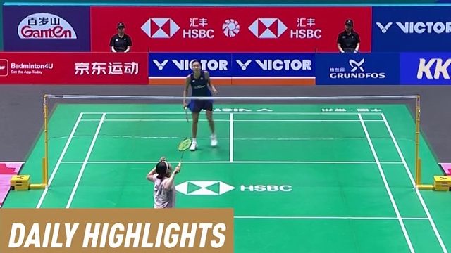 高光时刻 | 安洗莹vs李文珊 2025中国羽毛球公开赛