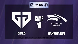 [LCK]【GEN vs HLE】第一局速看丨2025LCK第三輪丨20250723