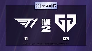 [LCK]【T1 vs GEN】第二局速看丨2025LCK第三輪丨20250725