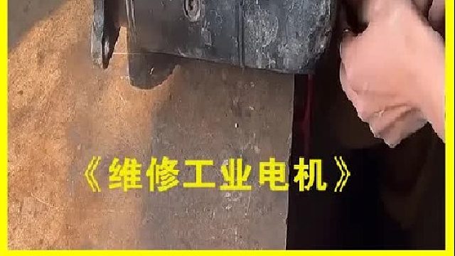 巴基斯坦老师傅维修工业电机