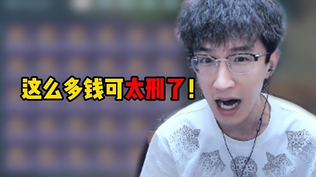 这么多钱可太刑了！