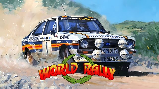 街机游戏《世界拉力锦标赛》，我车开的是真不行