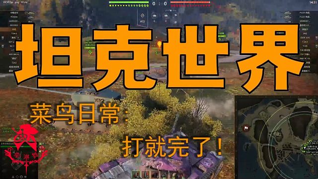 坦克世界—菜鸟日常：打就完了！