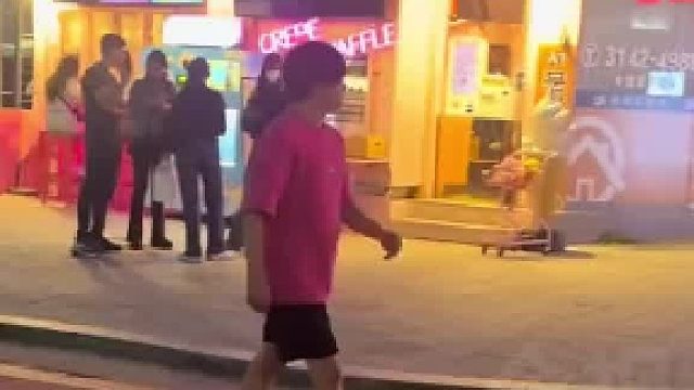 受邀去韩国参加特技比赛！