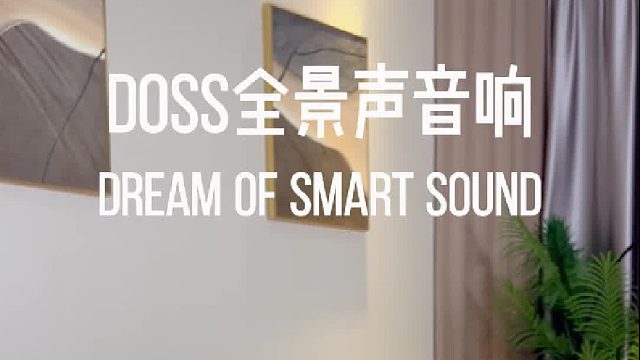 追求沉浸式听歌体验，有这款 DOSS 全景声音响就够了