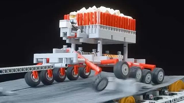 当乐高小车装上不同的避震系统，差别会有多大？