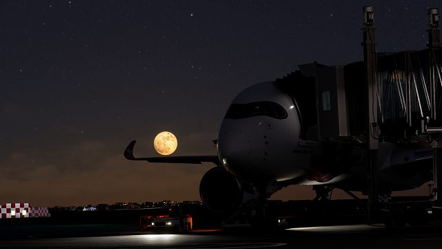 川航空客A350降落伏尔加格勒国际机场