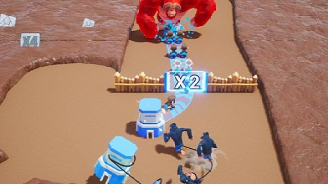 拖回安装兵营派遣猿战斗