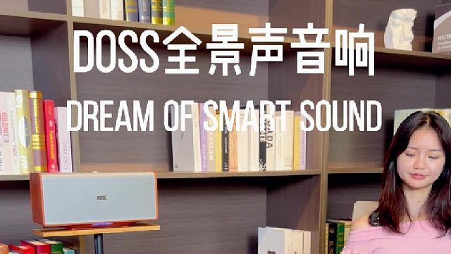音色温润如玉，久听不燥，DOSS全景声音响