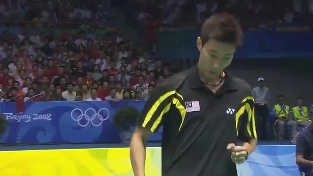 4K 林丹vs李宗伟 双王争霸 太极丹秒回超级丹 2008北奥