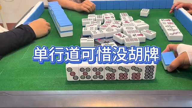 单行道可惜没胡牌