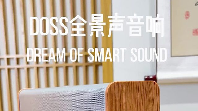 低音沉稳不闷，高音通透不刺耳，DOSS全景声音响