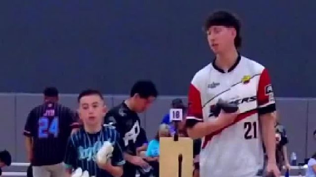 沙包丢的准你也能参加比赛