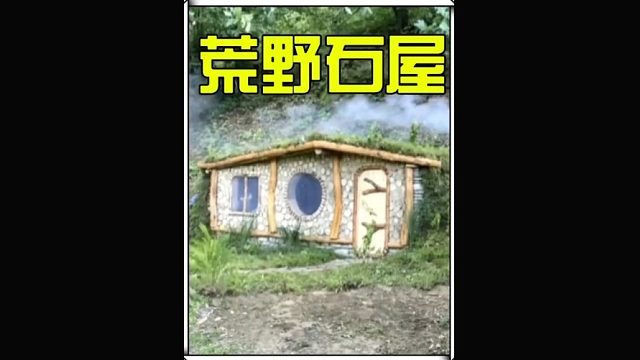 男人仅花两天时间就在荒野里打造出精美的石屋  (1)