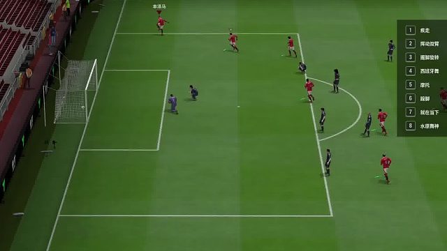 断球后传7脚进球