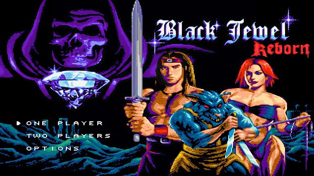 世嘉MD游戏《黑色宝石》，新试玩版，有新东西