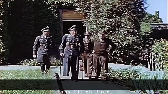 二战中独获钻石金橡叶金双剑骑士铁十字勋章者：汉斯·乌尔里希·鲁德尔