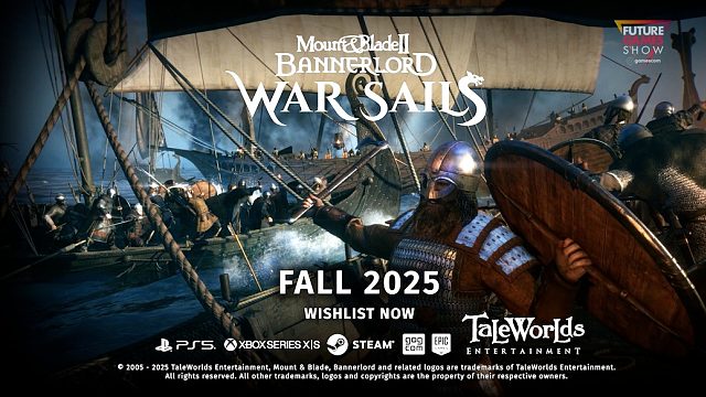 【科隆】《骑马与砍杀2》最新DLC《战帆》介绍，全新维京风格，年内发售！