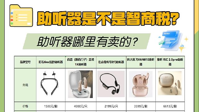 助听器是不是智商税？助听器哪个品牌最好？老人听力器不入耳推荐！