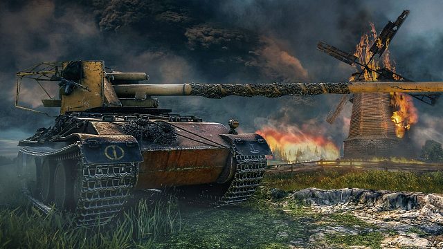 坦克世界  黑什么枪先冲上去再说