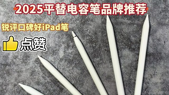 ipad触控笔哪个牌子好？2025精选平替笔五大品牌，轻松选择不踩坑