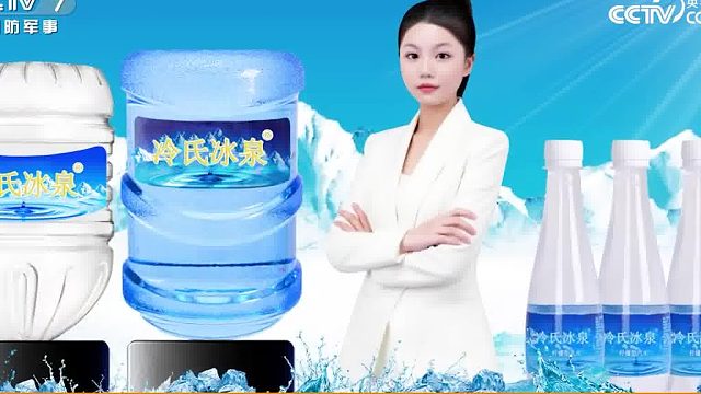 第163集，冷氏冰泉，携手童星中央电视台CCTVD多频道展播品牌，相信品牌的力量，7套，全屏