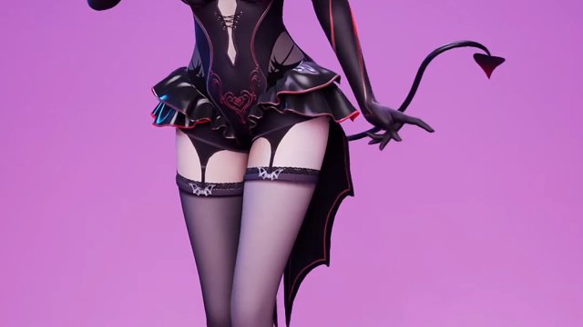 当鹿野姐姐被魅魔柒喵盯上：姐姐的心跳…怎么比契约还烫呀？