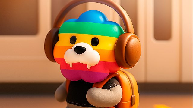 一天旅途：前程奔赴，寻找「希望」的模样，彩虹狮花湾毛绒玩具