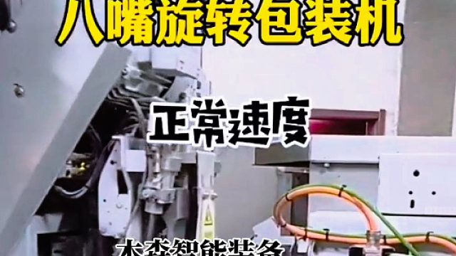 智能全自动包装设备八嘴旋转包装机