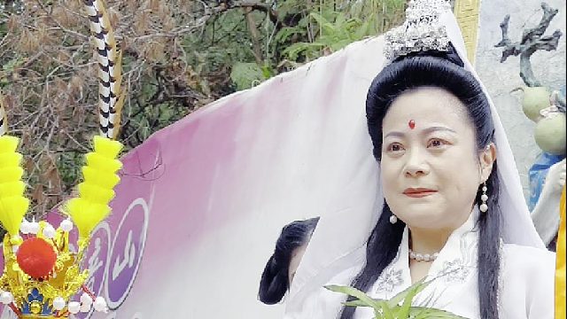 前世今生，喜结良缘；东莞观音山来了就好，幸福美满！