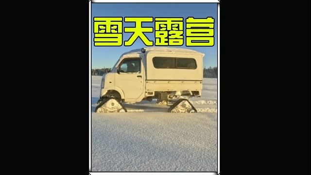 男人在没带睡袋的情况下，仅利用荒野守瓜棚就在零下二十多度的丛林露营生活 (1)