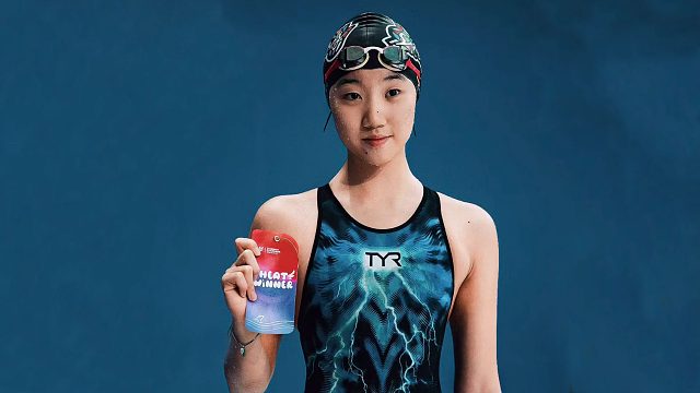 下一个于子迪？12岁天才少女蝶泳狂飙破纪录，后程发力太无敌了