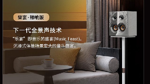 一眼沦陷！这音响往客厅一摆，瞬间有了轻奢那味儿，高级感藏都藏不住
