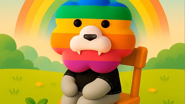 一天旅途：有希望，寻找「希望」的模样，「彩虹狮花湾」毛绒玩具