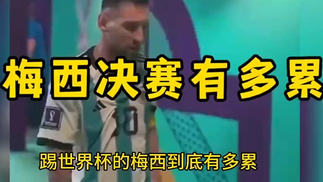 世界杯到底有多累