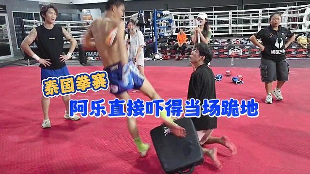 【集梦会长】泰国拳赛阿乐直接吓得当场跪地