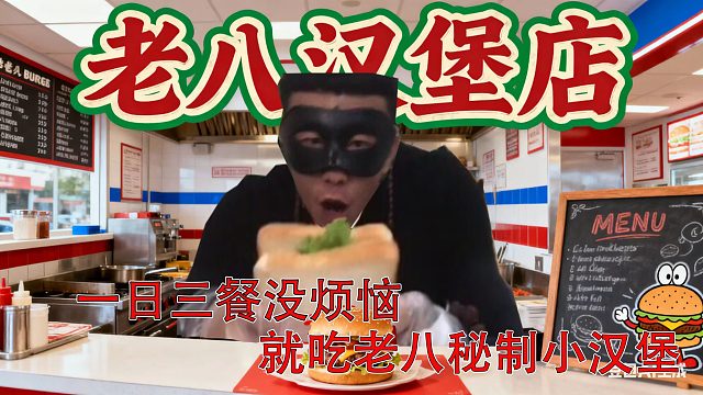 老 八 汉 堡 店