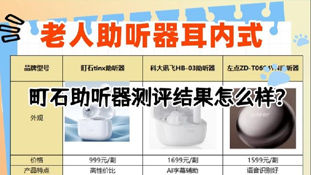 町石助听器测评结果怎么样？助听器怎么买不上当？重磅避坑指南