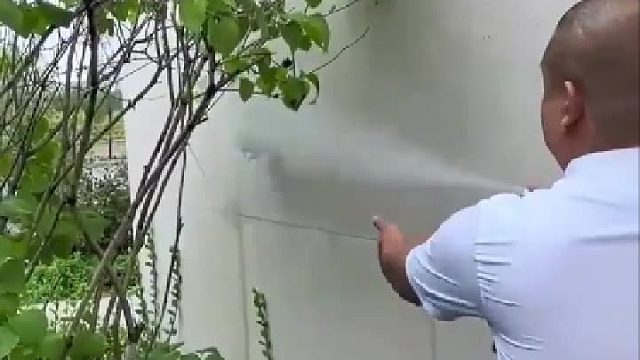 光头大哥双管齐下 一招就将马蜂窝瞬间灭尽 网友：