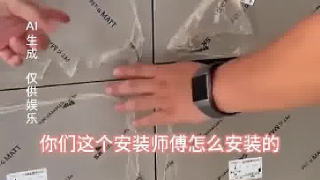 柜子没有把手打不开，业主每次都要用手扣一下，网友：这是设计问题吧！