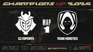 [無(wú)畏契約巴黎全球冠軍賽小組賽]【G2 vs TH】圖一速看