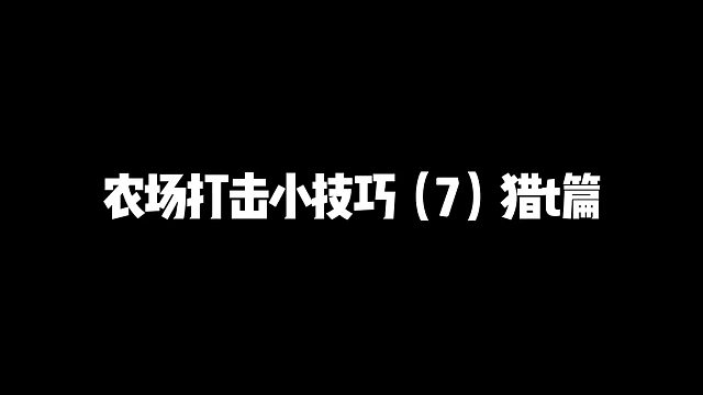 农场狙击实战秘籍（七）：猎T专属攻略