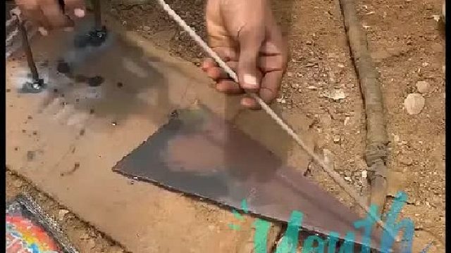 看老巴师傅的花样焊接