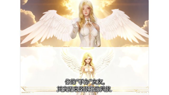 你的“手办”女友，其实是来救赎你的天使！