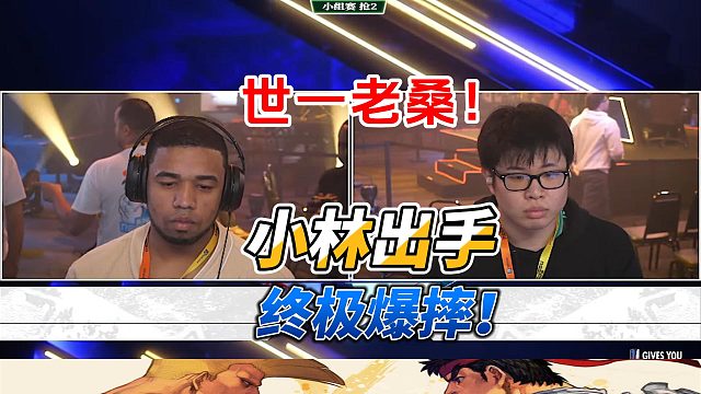 世一老桑小林出手！街霸6名场面